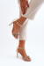 Sandále na opätkoch model 194688 Step in style Sandále na opätkoch model 194688 Step in style