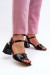 Sandále na opätkoch model 196645 Step in style