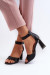 Sandále na opätkoch model 197088 Step in style