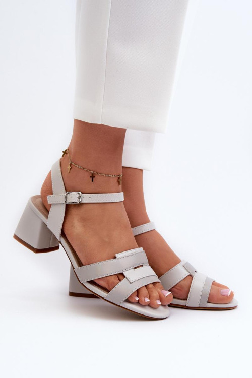 Sandále na opätkoch model 197094 Step in style