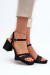 Sandále na opätkoch model 197897 Step in style Sandále na opätkoch model 197897 Step in style