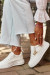 Tenisky na platforme model 198190 Step in style