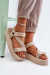 Sandalye na platforme model 198194 Step in style