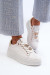 Športové topánky na platforme model 198209 Step in style