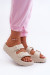 Klapky na platforme model 198283 Step in style Klapky na platforme model 198283 Step in style