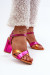 Sandále na opätkoch model 198680 Step in style Sandále na opätkoch model 198680 Step in style