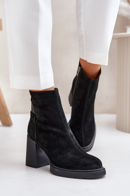 Topánky na opätku model 201684 Step in style