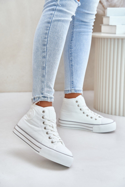 Tenisky na platforme model 201921 Step in style