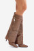 Čižmy na vysokom opätku model 202721 Step in style Čižmy na vysokom opätku model 202721 Step in style