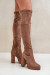 Čižmy na vysokom opätku model 203507 Step in style Čižmy na vysokom opätku model 203507 Step in style