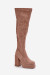 Čižmy na vysokom opätku model 203518 Step in style