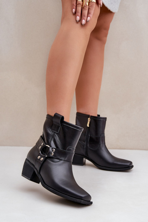 Topánky na opätku model 203874 Step in style
