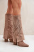Čižmy na vysokom opätku model 204657 Step in style