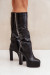 Čižmy na vysokom opätku model 204663 Step in style