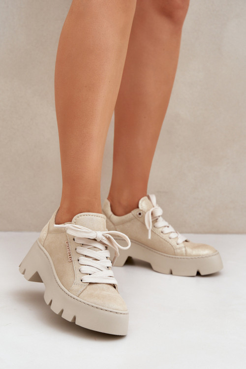 Športové topánky na platforme model 208346 Step in style