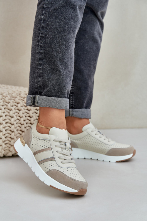 Športové topánky na platforme model 208535 Step in style