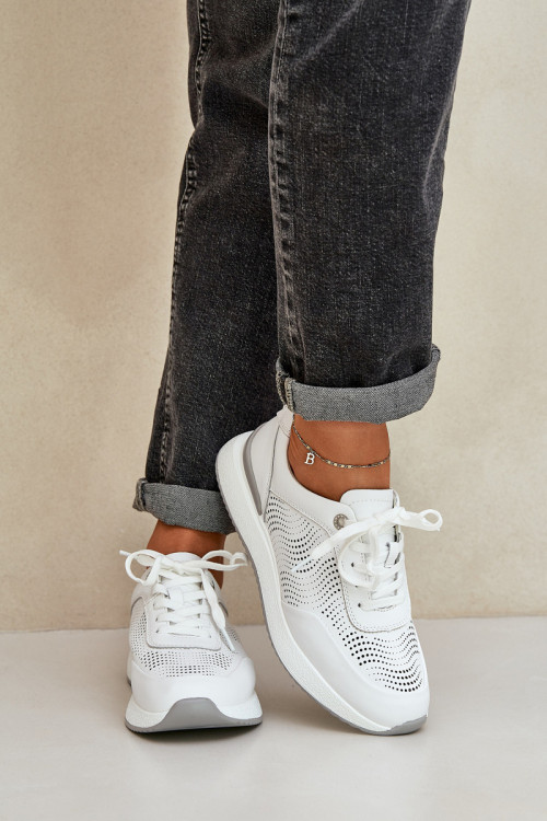 Športové topánky na platforme model 209059 Step in style