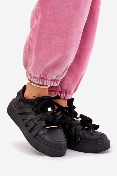 Športové topánky na platforme model 209449 Step in style