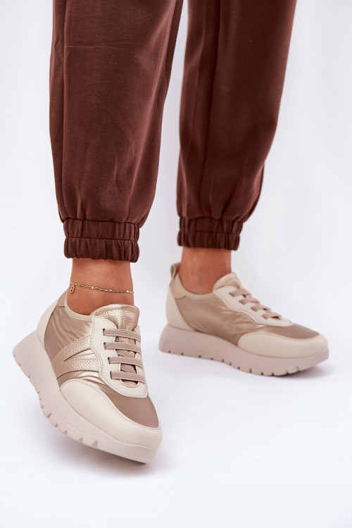 Športové topánky na platforme model 209468 Step in style