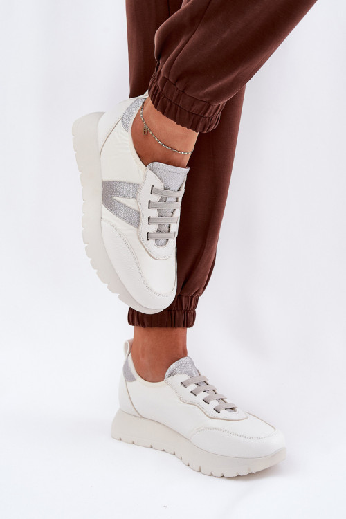 Športové topánky na platforme model 209469 Step in style