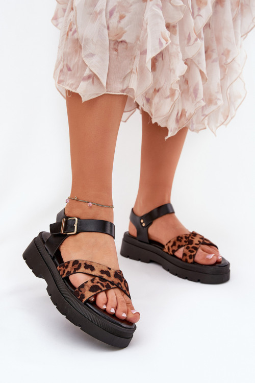 Sandalye na platforme model 209897 Step in style