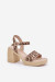Sandále na opätkoch model 210703 Step in style Sandále na opätkoch model 210703 Step in style