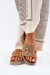 Klapky na platforme model 210758 Step in style Klapky na platforme model 210758 Step in style