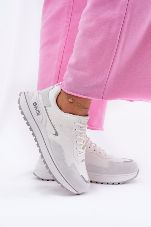 Športové topánky na platforme model 211330 Step in style