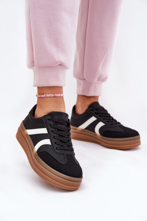 Športové topánky na platforme model 211346 Step in style