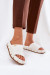 Klapky na platforme model 211687 Step in style
