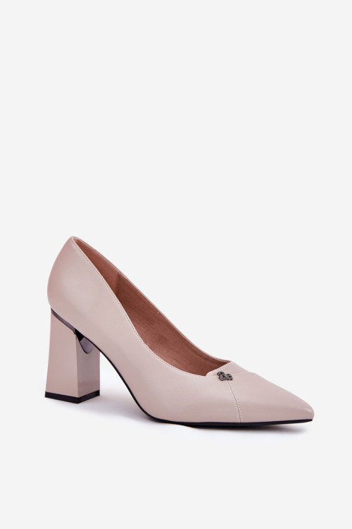 Lodičky na opätku model 211982 Step in style
