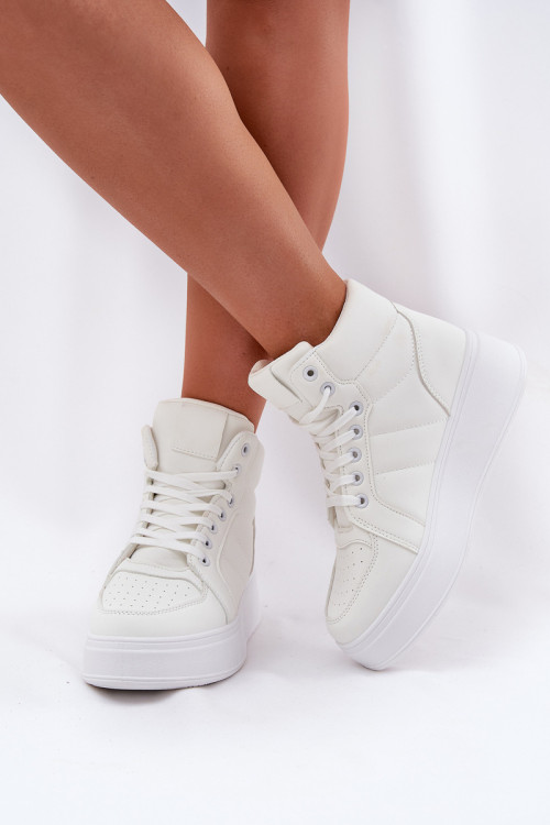 Športové topánky na platforme model 212721 Step in style