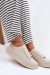 Tenisky na platforme model 212723 Step in style