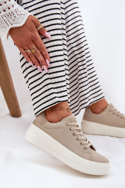 Tenisky na platforme model 212726 Step in style