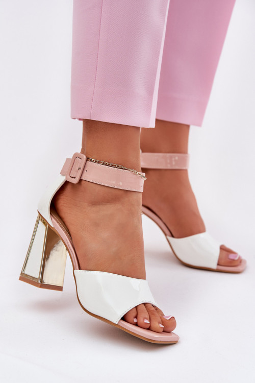 Sandále na opätkoch model 212823 Step in style