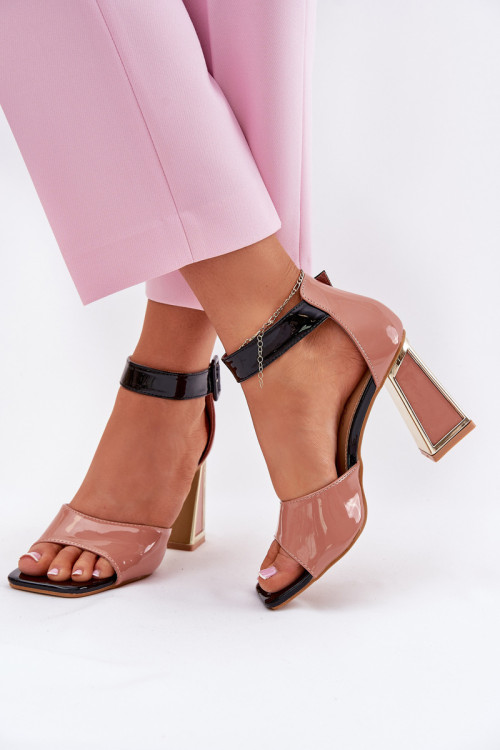 Sandále na opätkoch model 212824 Step in style