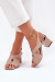 Sandále na opätkoch model 212827 Step in style Sandále na opätkoch model 212827 Step in style