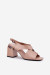 Sandále na opätkoch model 212827 Step in style Sandále na opätkoch model 212827 Step in style