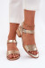 Sandále na opätkoch model 213021 Step in style Sandále na opätkoch model 213021 Step in style