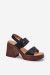 Sandále na opätkoch model 213164 Step in style Sandále na opätkoch model 213164 Step in style