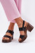 Sandále na opätkoch model 213164 Step in style Sandále na opätkoch model 213164 Step in style