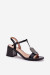 Sandále na opätkoch model 213183 Step in style Sandále na opätkoch model 213183 Step in style