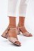 Sandále na opätkoch model 213185 Step in style Sandále na opätkoch model 213185 Step in style