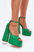 Sandále na opätkoch model 213911 Step in style Sandále na opätkoch model 213911 Step in style