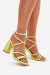 Sandále na opätkoch model 213921 Step in style Sandále na opätkoch model 213921 Step in style