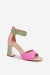 Sandále na opätkoch model 213924 Step in style