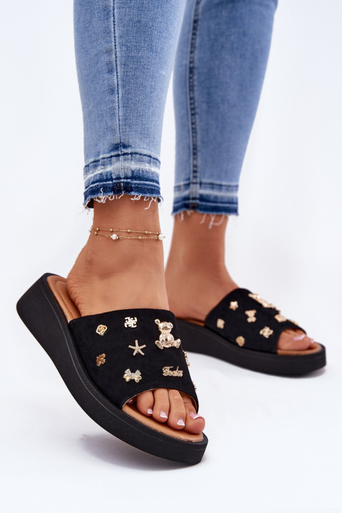 Klapky na platforme model 213953 Step in style