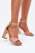 Sandále na opätkoch model 214392 Step in style