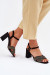 Sandále na opätkoch model 214687 Step in style