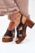 Sandále na opätkoch model 214744 Step in style Sandále na opätkoch model 214744 Step in style